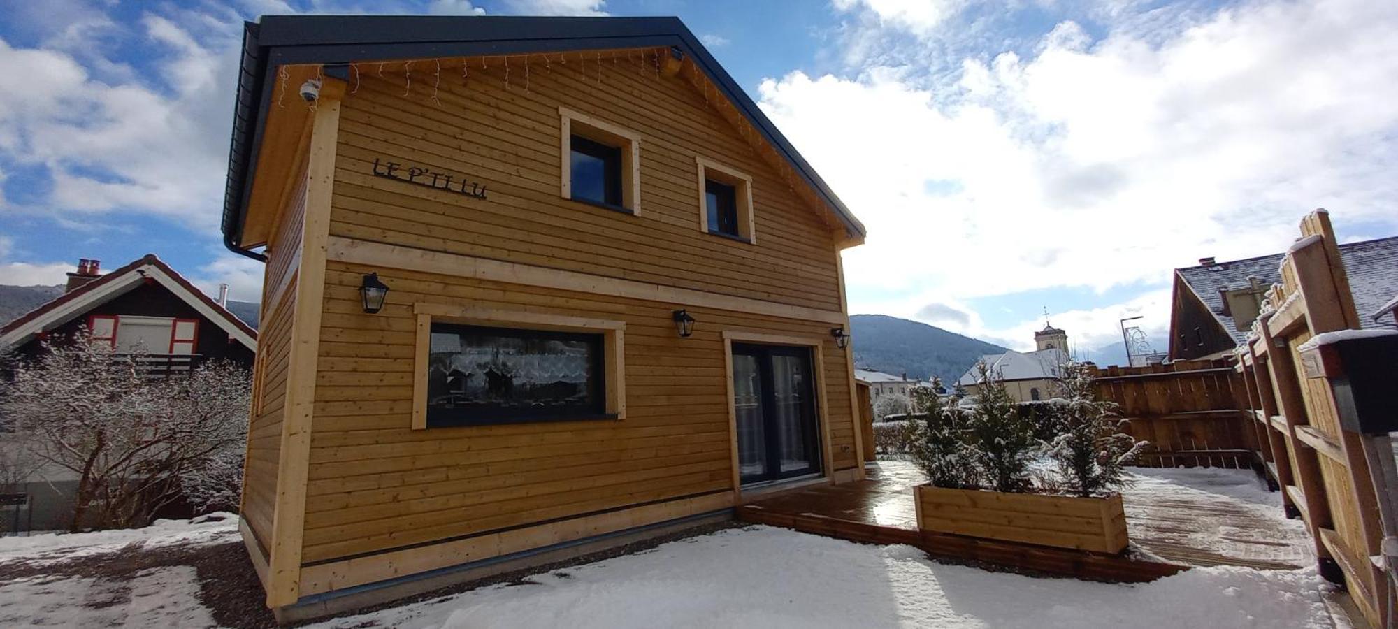 Chalet Le P'Ti Lu ビュッサン エクステリア 写真