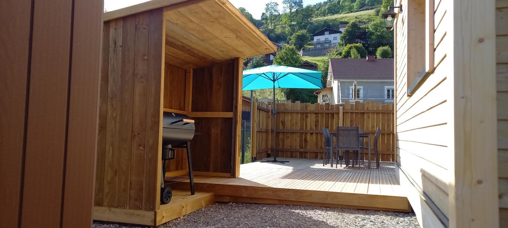 Chalet Le P'Ti Lu ビュッサン エクステリア 写真