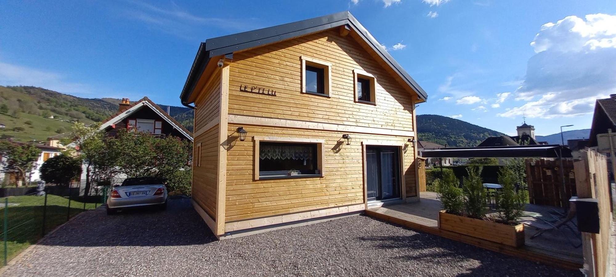 Chalet Le P'Ti Lu ビュッサン エクステリア 写真